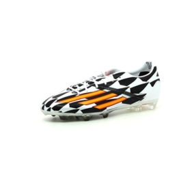 Adidas F30 FG (WC) Fussballschuhe running white-neon orange-black - 44 -