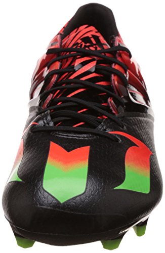 adidas Herren Messi 15.1 Fußballschuhe, Schwarz (Core Black/Solar Green/Solar Red), 43 1/3 EU - 