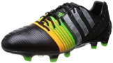 Adidas Nitrocharge 1.0 FG, Herren Fußballschuhe, Schwarz (core black/silver met./solar gold), 42 EU (8 Herren UK) -